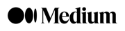 Logo for medium