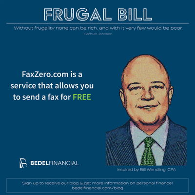 Frugal Bill - Fax Zero | Bedel Financial