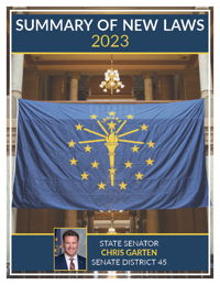 2023 Summary of New Laws - Sen. Garten