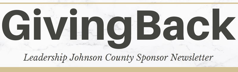Giving Back Newsletter Leadership Johnson County Indiana