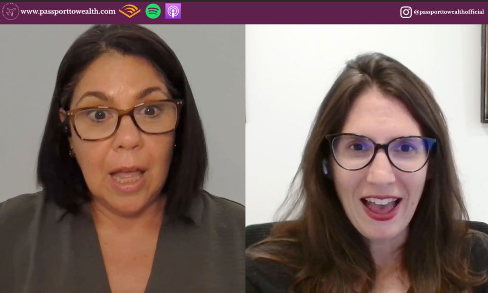 Person overlooking a European cityscape with suitcase, symbolizing life abroad