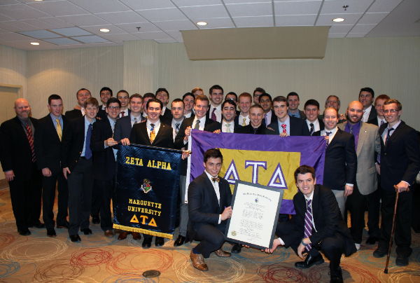 Zeta Alpha Chapter Installed at Marquette University