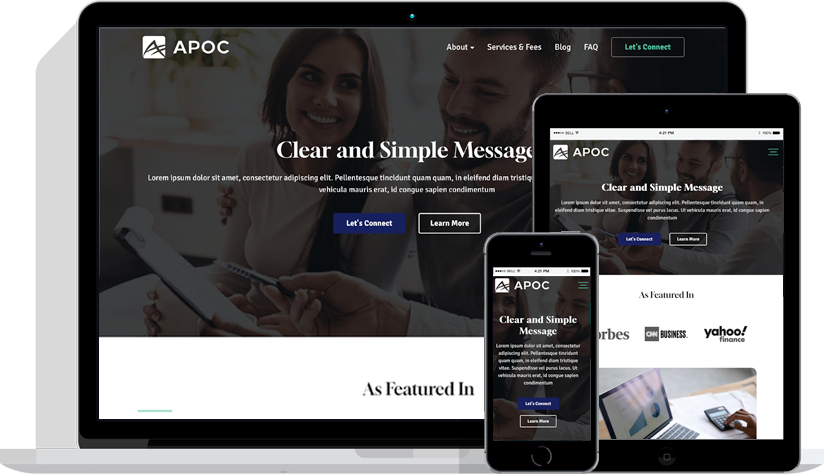 Screenshot of Apoc on a few different devices