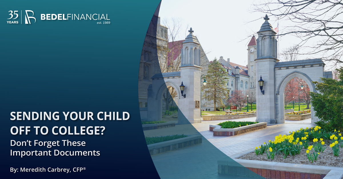Sending Your Child Off to College? Don’t These Important Documents