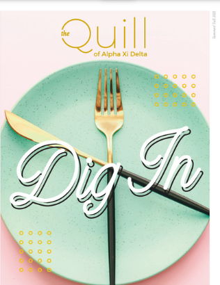 Cover of The Quill of Alpha Xi Delta Summer/Fall 2021