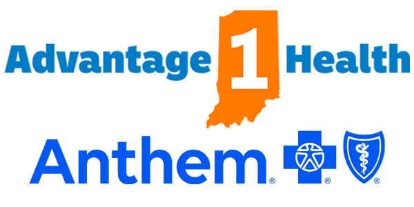 Advantage 1 Health and Anthem logo