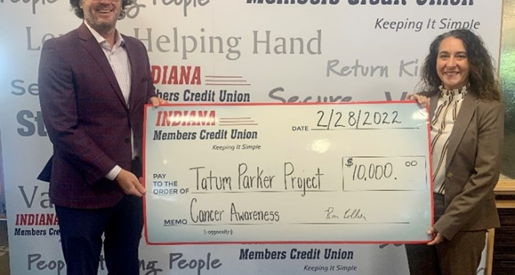 Image for IMCU Contributes $10,000 to the Tatum Parker Project for Cancer Awareness Card