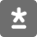 asterisk icon