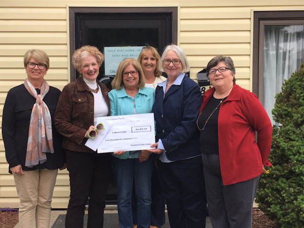 Image of women who helped with the halfway home grant Image of women who helped with the halfway home grant