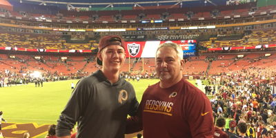 JDRF Service Leads to Redskins Ticket Surprise
