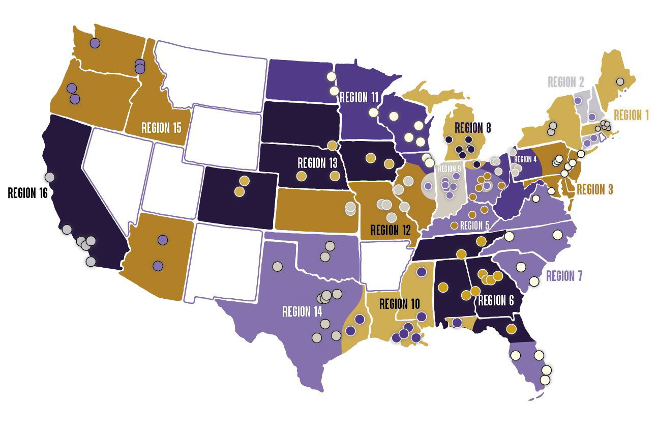 Regions and Regional Governors Announced