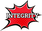 integrity cartoon explosion icon