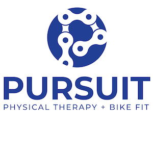 Pursuit Physical Therapy logo with gears