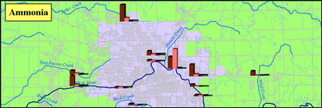 BWQ Ammonia Map image BWQ Ammonia Map image