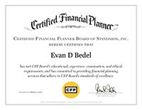 Evan Bedel CFP Document