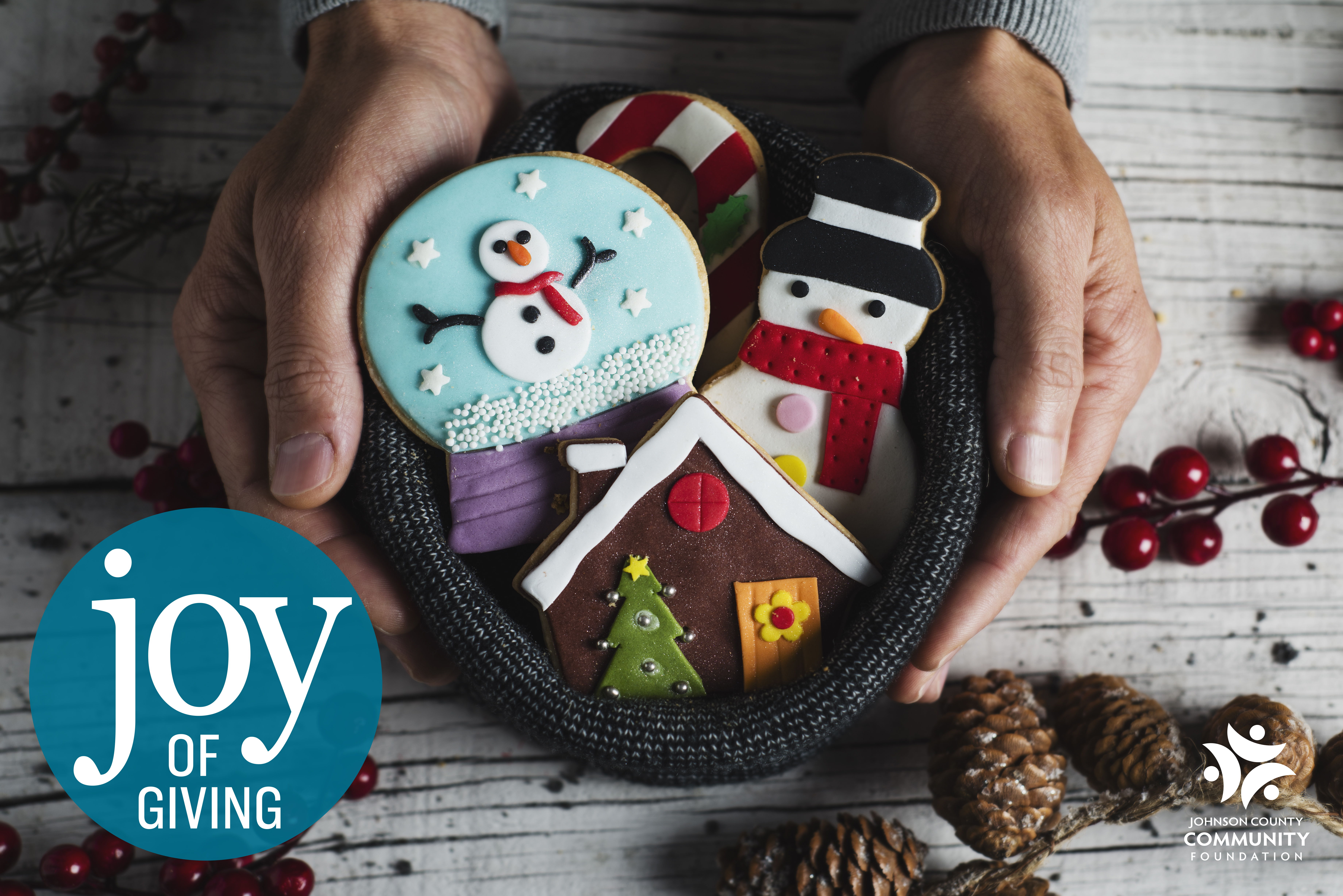 joy of giving holiday cookies