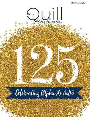 The Quill of Alpha Xi Delta 125th Anniversary Edition Cover of The Quill of Alpha Xi Delta 125th Anniversary Edition
