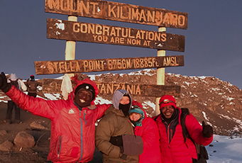 Bill Wendling at Mt. Kilimanjaro