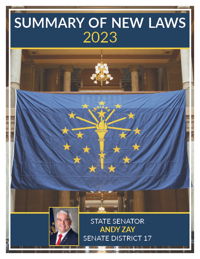 2023 Summary of New Laws - Sen. Zay