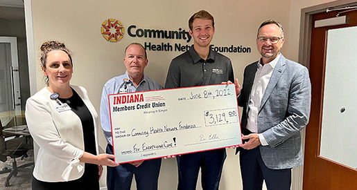 Image for Indiana Members Credit Union Contributes $3,129 to Community Health Network Foundation