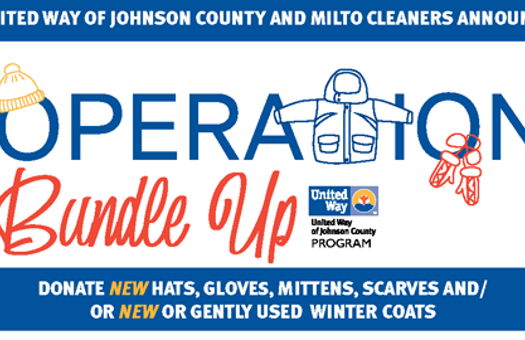Image for Operation Bundle Up Collections at Indian Creek Schools