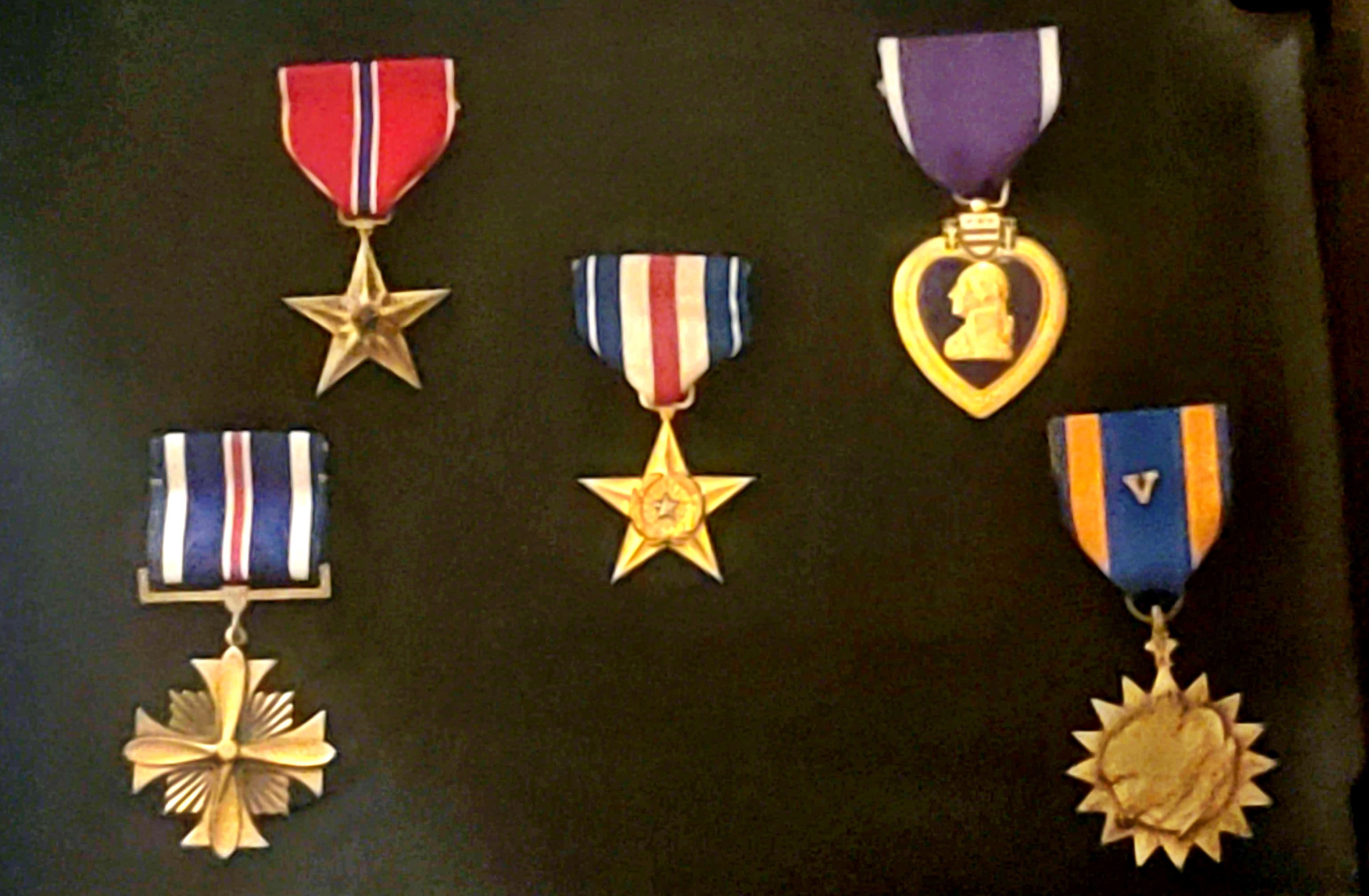 Medals awarded to Stephen Modica (Louisana State University, 1969)