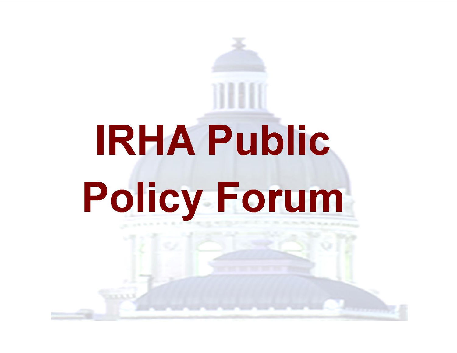 2020 Public Policy Forum