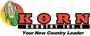 Logo for KORN Country Radio 100.3 FM