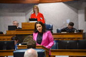 Carrasco's first bill passes the Senate unanimously