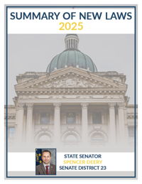 2025 Summary of New Laws - Sen. Deery