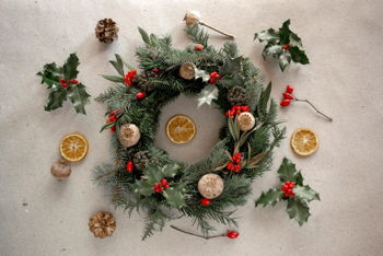 Holiday Wreath Workshop at Millie's