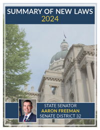 2024 Summary of New Laws - Sen. Freeman