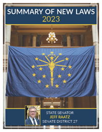 2023 Summary of New Laws - Sen. Raatz