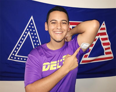 USF Delt with T1D gives back to JDRF