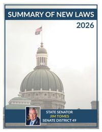 2026 Summary of New Laws - Sen. Tomes