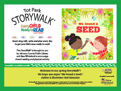 Tot Park 2025 Spring StoryWalk