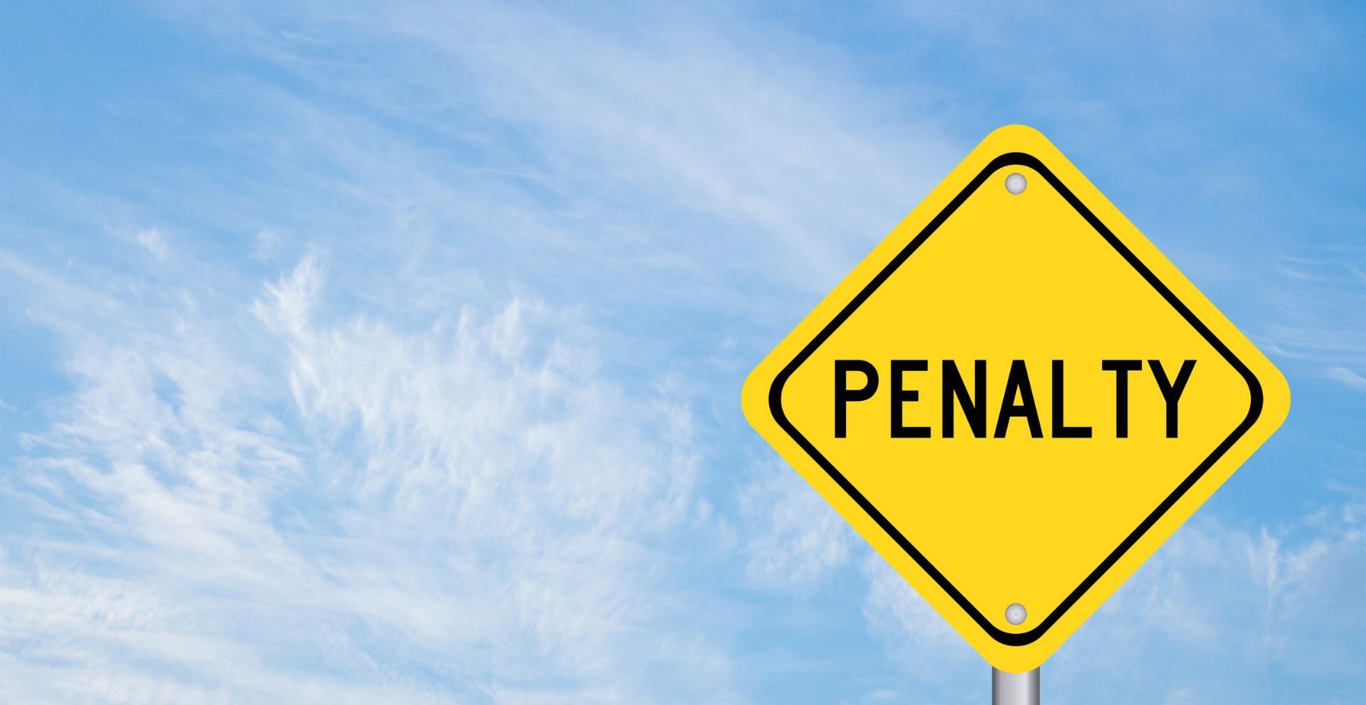 Penalty sign