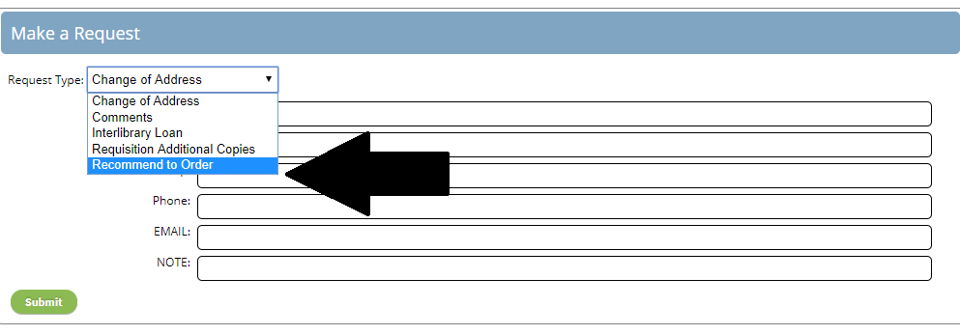 Request Materials