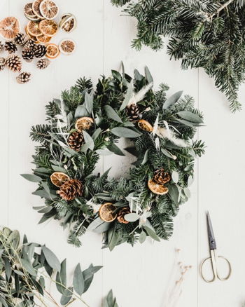 Holiday Wreath Workshop at Broken Maple Farm