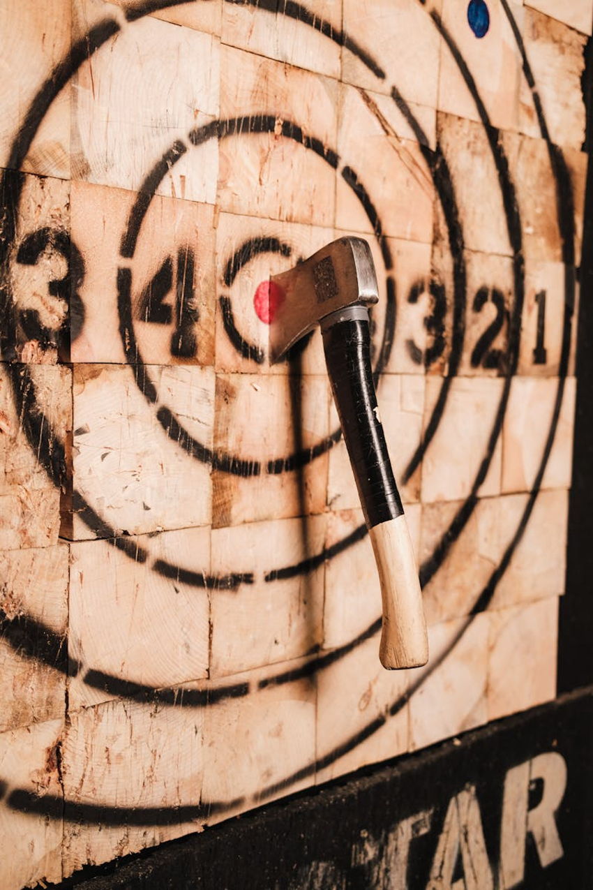 Draft Day Pub Axe Throwing