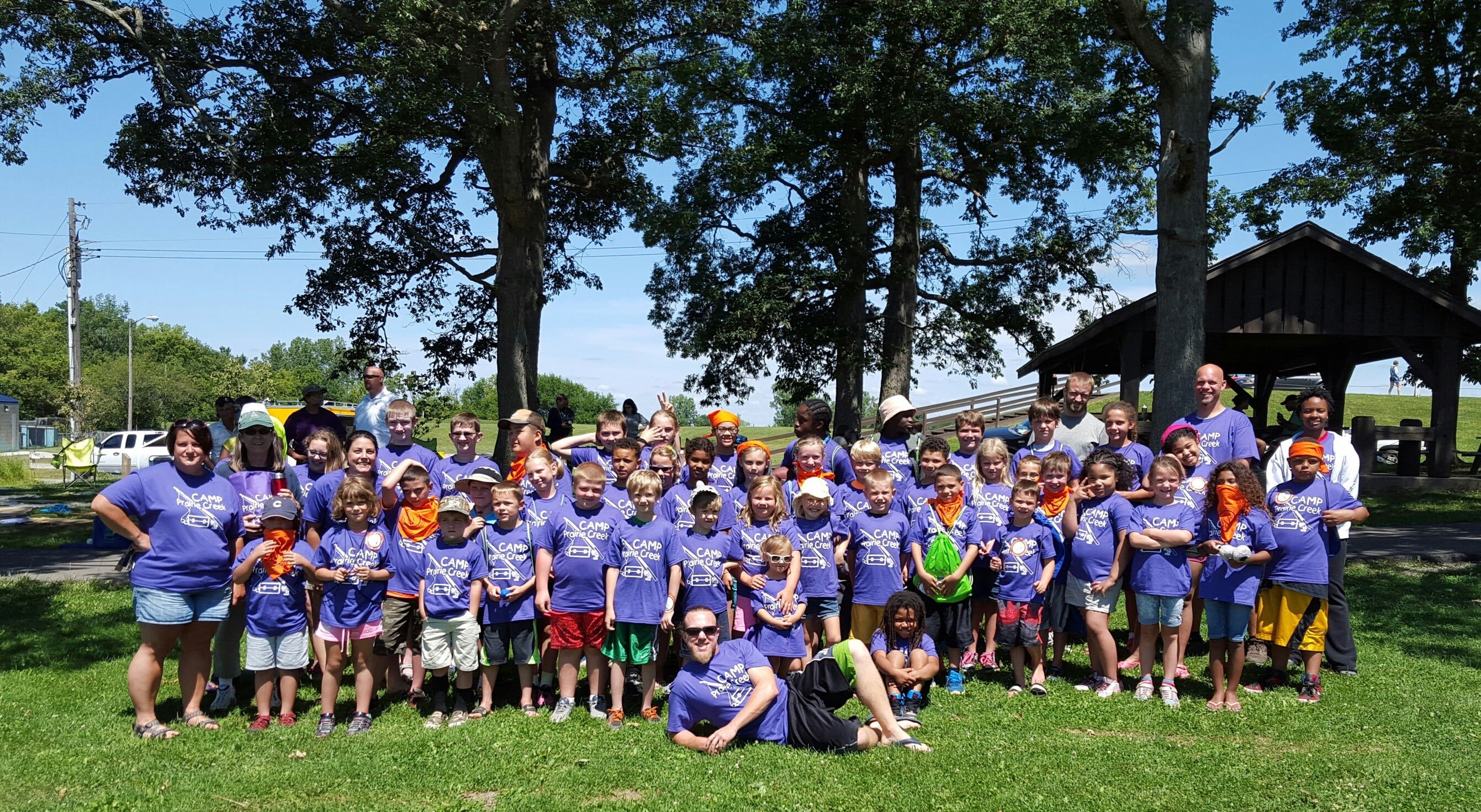 Camp Prairie Creek class of 2015 after the awards ceremony Camp Prairie Creek class of 2015 after the awards ceremony