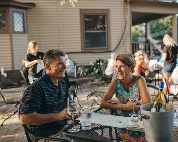 Great Spots for Outdoor Dining in Festival Country Indiana