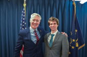 Purdue University student gains experience at Indiana Statehouse