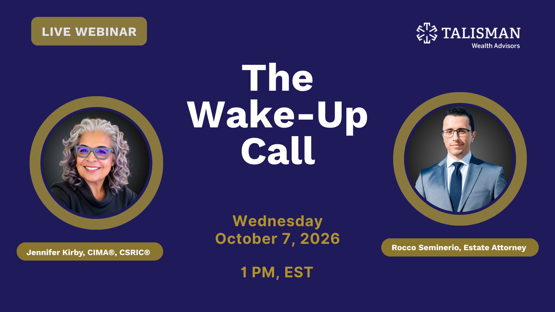 The Wake-Up Call webinar thumbnail