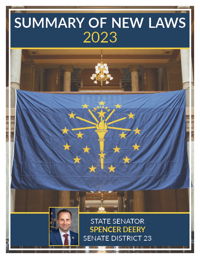 2023 Summary of New Laws - Sen. Deery