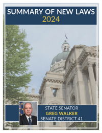 2024 Summary of New Laws - Sen. G. Walker