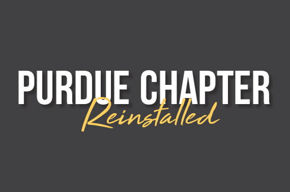 Image for Purdue Chapter Reinstalled