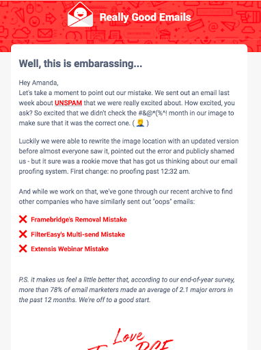 Really Good Emails Fail Really Good Emails Fail