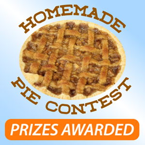 JCPL Library on the Prairie Festival Homemade Pie Contest, picture of pie with lattice crust