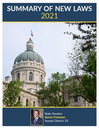 2021 Summary of New Laws - Sen. Freeman